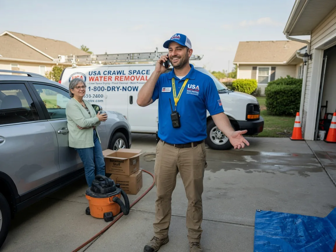 Crawl Space Water Removal Gaithersburg, MD FAQs